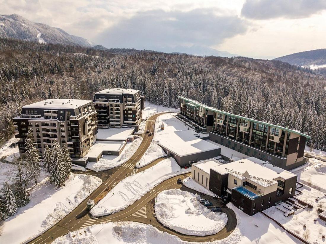 Twin studio Silver Mountain Poiana Brasov Esterno foto